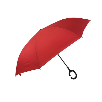 23 pollici di ombrello aperto manuale di doppio strato hanno invertito