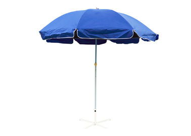 Il Sun protegge l'ombrello di spiaggia ritrattabile, ombrello del parasole per la spiaggia due strati