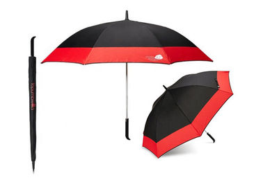 Grande prova aperta extra della pioggia di golf dell'ombrello del manuale di gomma compatto della maniglia