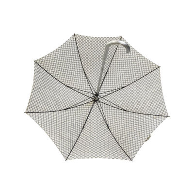 Ombrello di alluminio di golf del compatto del tessuto di seta naturale della maniglia 190T di J