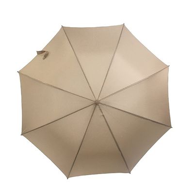 Maniglia di legno di vendita calda dell'ombrello classico dell'asse del metallo delle costole di U