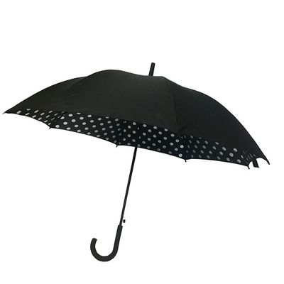 L'ombrello antivento del diametro 103cm degli uomini aperti automatici del tessuto di seta naturale