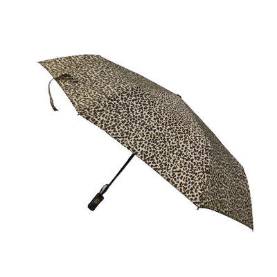Ombrello leggero di viaggio della stampa del leopardo di lunghezza 28cm