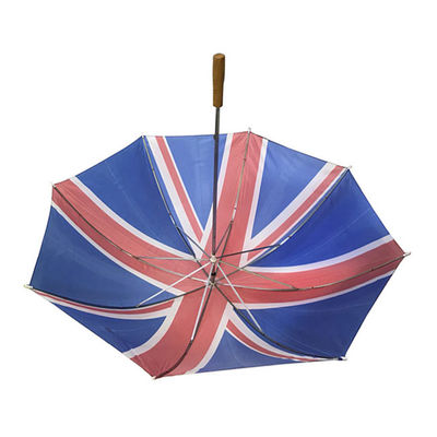 Ombrelli promozionali di golf del tessuto del poliestere stampati bandiera BRITANNICA