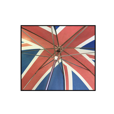Ombrelli promozionali di golf del tessuto del poliestere stampati bandiera BRITANNICA