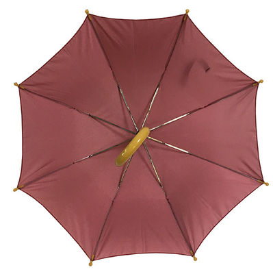 I bambini curvi di plastica del poliestere della maniglia 190T comprimono l'ombrello 16&quot; *8K