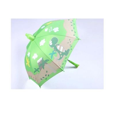 I bambini antivento del tessuto di seta naturale comprimono l'ombrello 19&quot; *8K con la copertura di plastica dell'anti gocciolamento
