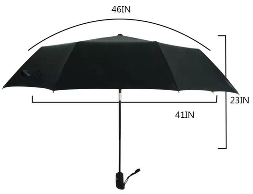 Stampa di volta di colore pieno della BV 3 dentro l'ombrello compatto automatico del tessuto di seta naturale