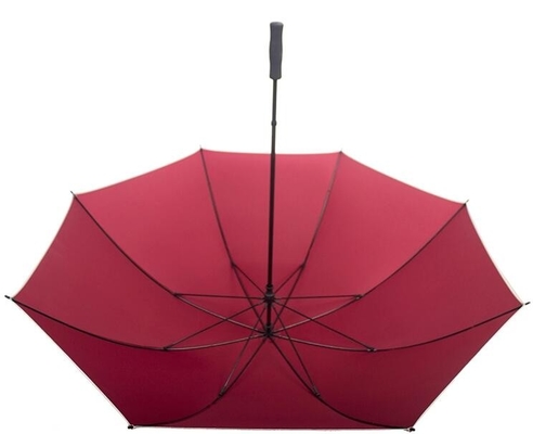 Grande ombrello di golf di dimensione della struttura aperta manuale della vetroresina
