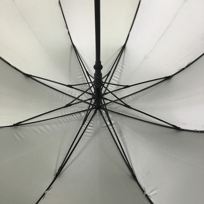 Ombrello di golf del tessuto di seta naturale del diametro di 130CM con rivestimento UV