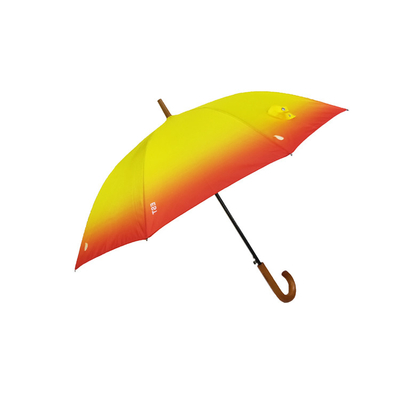 Digital su ordinazione che stampa l'ombrello aperto di golf del manuale del tessuto di seta naturale 190T