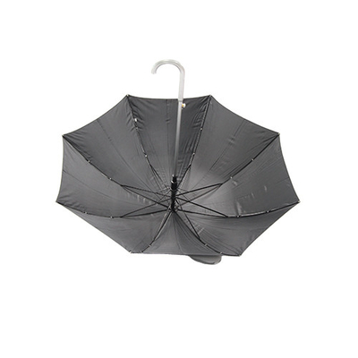 ombrello ricoprente UV del tessuto di seta naturale dell'asse del metallo di 8mm con la maniglia di J
