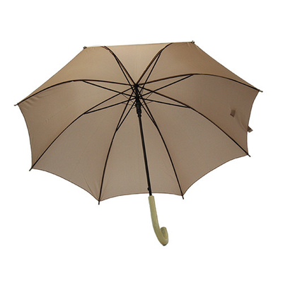 ombrello di legno del tessuto di seta naturale della maniglia dell'asse J del metallo di 8mm