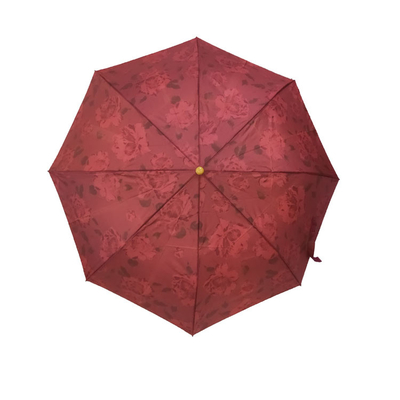 BSCI ha stampato l'ombrello antivento vicino aperto automatico di viaggio di 2 volte
