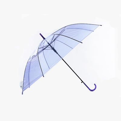 Logo Adult Poe Umbrella Transparent su ordinazione 3 x a 23 pollici di volta 8K