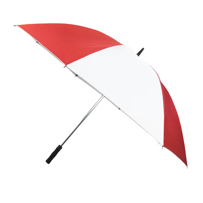 Ombrello da golf con struttura in fibra di vetro 190T Pongee 68/62/58 pollici grande sovradimensionato ventilato