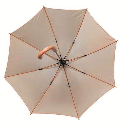 Asse e costole compatte lunghe arancio di corrispondenza della vetroresina dell'ombrello di golf di colore