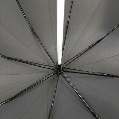 Dimensioni standard ombrello a filo aperto LED manuale con telaio a prova di vento