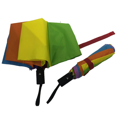 8 costole semiauto aperto ombrello donne ombrello Pongee Cover