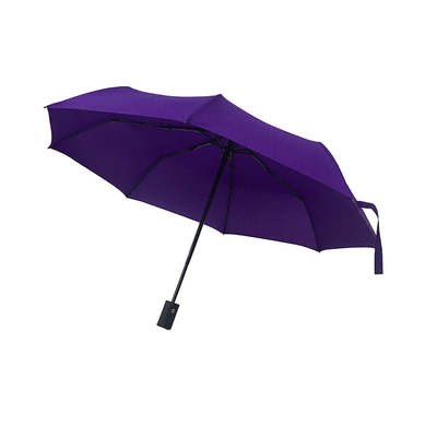 8 costole semiauto aperto ombrello donne ombrello Pongee Cover