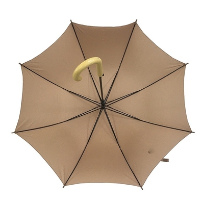 Colore semplice ombrello lungo ombrello auto aperto ombrello lungo design chiuso lunghezza 92cm