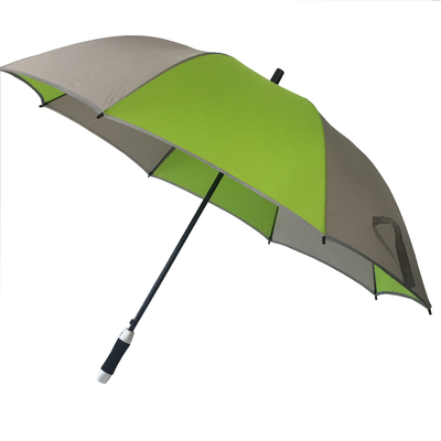 Elastico nero a manica dritta Pongee Golf Umbrella