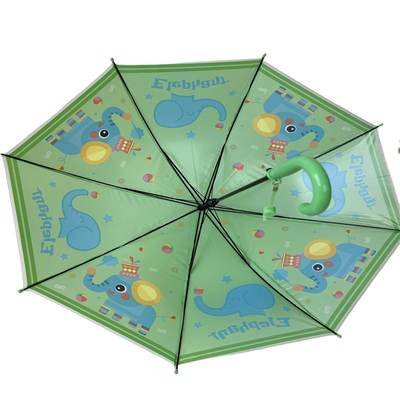 OEM ombrello per bambini a cupola con albero metallico e costole in fibra di vetro
