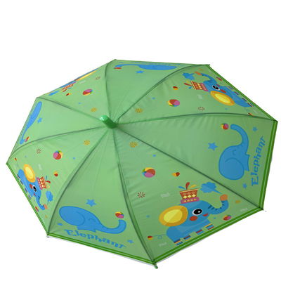 OEM ombrello per bambini a cupola con albero metallico e costole in fibra di vetro