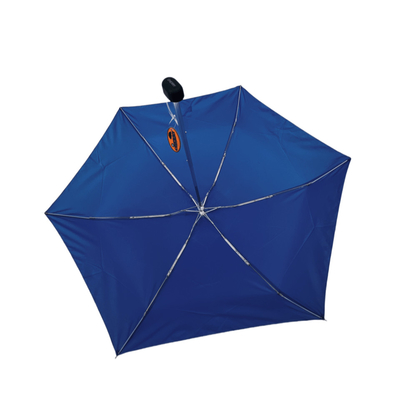 6 costole Super Mini Capsula Pieghevole Ombrello Con Logo Ingrosso Con Cassa