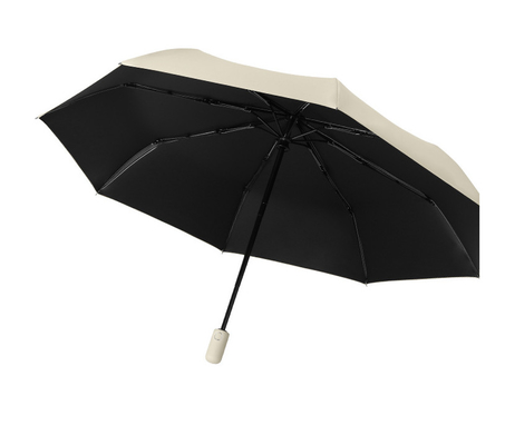 Apri e chiudi completamente automaticamente Compatto Portatile 3 Folding Fiberglass Shaft By 8 Ribs Parasole da viaggio