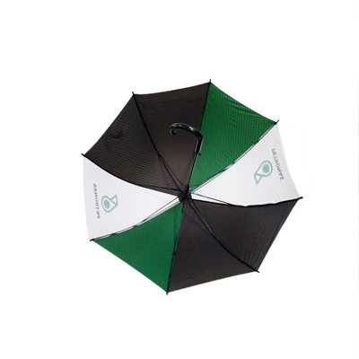 27 pollici x 8k Nero Matto Fibra di vetro Cornice Golf Ombrello Pubblicità Ombrello Colore Cositura Logo personalizzato