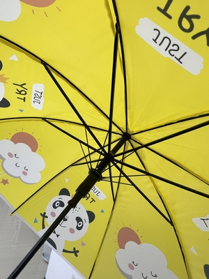 2025 Nuovo design OEM 19 pollici Cupola Cartone E Animali Super impermeabile Bambini Ombrello POE PVC