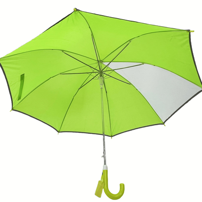 2025 Sicurezza Bambini ombrello Nuovo design OEM Cupola impermeabile Striscia riflettente