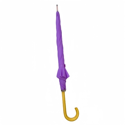 Customizabile Impermeabile Esterno Straight Umbrella Con Pongee tessuto E colore personalizzato corrispondente Fibra di vetro costole Design