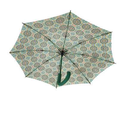 Manico gommato Auto Open Close Umbrella per la promozione calda in 190T tessuto Pongee