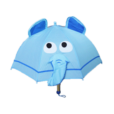 Ombrello per bambini, campo visivo trasparente, forma di cartone animato può essere personalizzato