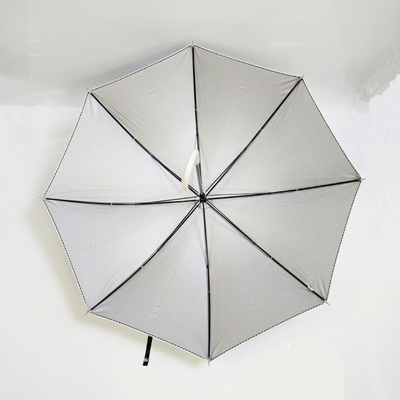 Chome Plated Steel Shaft Kids Compact Umbrella con pacchetto personalizzato e 90cm di diametro aperto