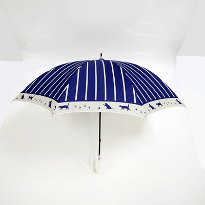 Chome Plated Steel Shaft Kids Compact Umbrella con pacchetto personalizzato e 90cm di diametro aperto