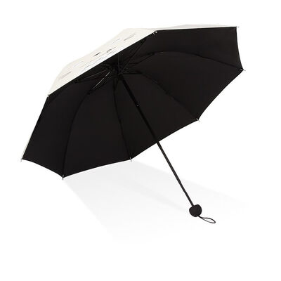 8 ombrello pieghevole resistente compatto portatile protezione contro la pioggia e il sole ombrello da viaggio leggero adatto all'aria aperta