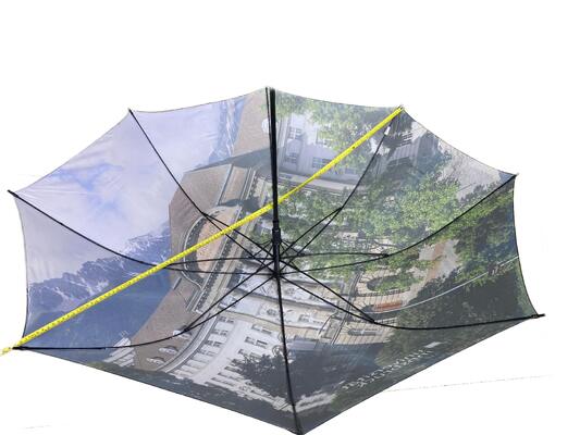 Ombrelli da golf personalizzati con telaio in metallo e fibra di vetro per soluzioni di regali aziendali