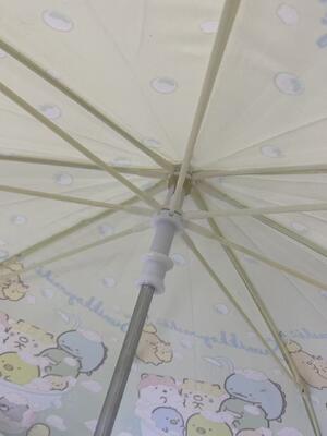 Ombrello per bambini sicuro e rotondo impermeabile con 8 stecche per la protezione dalla pioggia