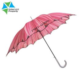 Lunghezza aperta 70-100cm di rosa dell'ombrello del bastone della forte auto compatta per i giorni piovosi