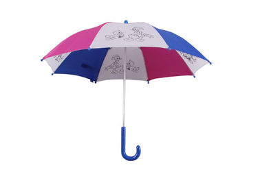Materiali aperti di Polyesyer della struttura del metallo di sicurezza compatta dell'ombrello dei bambini del disegno