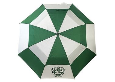 Due ombrelli promozionali su ordinazione del grande baldacchino di dimensione di strati, ombrello di stile di golf