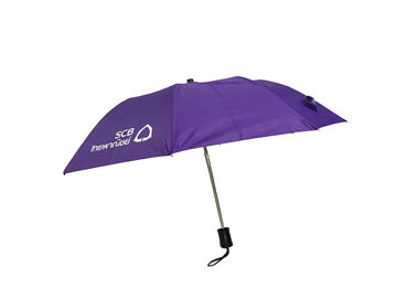 Anti ombrello UV pieghevole, fine leggera eccellente del manuale dell'ombrello triplo del popolare aperta
