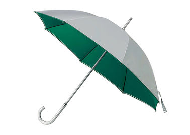 Diametro aperto 100-103cm di protezione uv dell'ombrello ricoperto argento di alluminio diritto