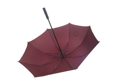 Progettazione di logo su misura ombrello enorme antivento di golf per i venti forti delle tempeste