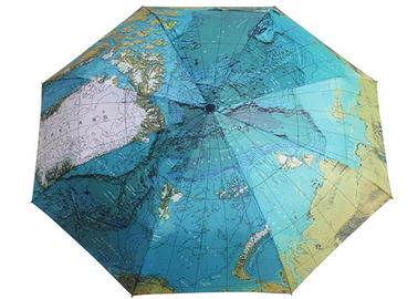Un ombrello stampato su misura di 3 volte, mini ombrello automatico per il Sun o pioggia