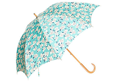 23&quot; diritto progettazione piegata conveniente della testa dell'ombrello della maniglia dell'ombrello di legno