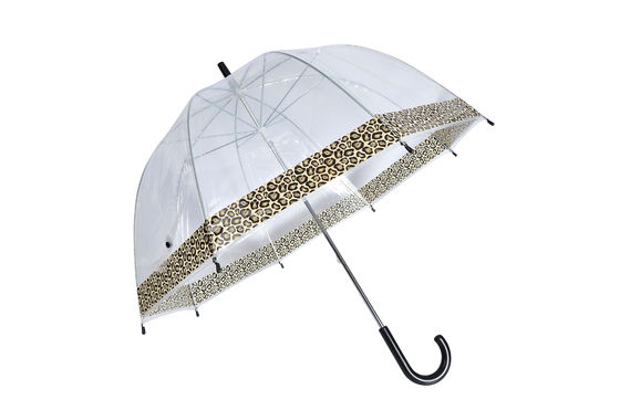 La cupola modella l'ombrello trasparente della pioggia del tessuto di POE
